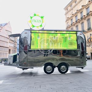 Nouveaux Camions de Restauration Commerciale en Acier Inoxydable 2025 de Chine – Food Truck Aménagé avec Cuisine Complète, Chariot de Boulangerie, Remorques Mobiles de Cuisine - Product Image 4