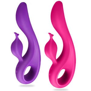 Vibromasseur de lapin en Silicone de haute qualité pour femmes Juguetes Sexuales jouets sexuels pour adultes pour la Stimulation du clitoris du point G de l'<span class=keywords><strong>orgasme</strong></span> vaginal - Product Image 6