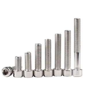 DIN912 M1.4 M1.6 M2 M2 M2 M2 M2 M2.5 <span class=keywords><strong>M3</strong></span> M4 M5 M6 304 A2-70 sekrup tutup kepala soket Allen - Product Image 3