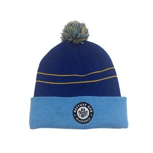 หมวกไหมพรมสำหรับผู้ชายผู้หญิง,หมวกบีนนี่ฤดูหนาวฮิปฮอปสีสันสดใส - Product Image 5