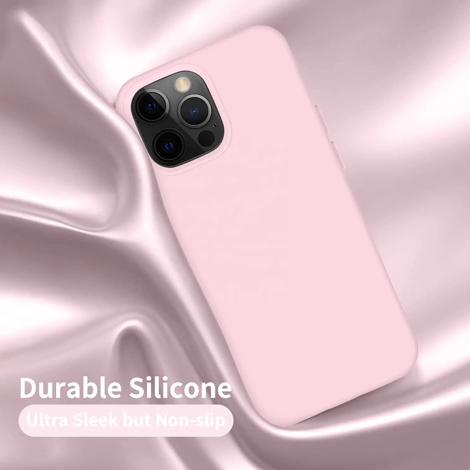 LFD1059-funda de silicona para teléfono móvil, carcasa protectora ultrafina a prueba de golpes con funda suave de lujo para iPhone 13 14 Pro Max
