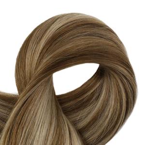 Clip de Venta caliente en extensiones de cabello humano Remy clip de doble dibujado en extensiones de cabello - Product Image 4
