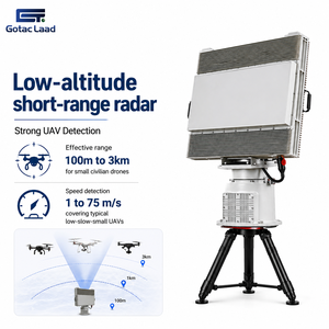 Détecteur <span class=keywords><strong>de</strong></span> signal anti-<span class=keywords><strong>drone</strong></span>, radar d'identification des drones et des oiseaux, portée <span class=keywords><strong>de</strong></span> 3,5 km, durable, résistant à l'eau, petite taille, installation facile, adaptatif - Product Image 1