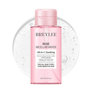 <span class=keywords><strong>Eau</strong></span> <span class=keywords><strong>micellaire</strong></span> démaquillante à la <span class=keywords><strong>rose</strong></span> BREYLEE Private Label, 300 ml - Product Image 1