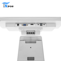 Monitor Táctil POS de 15 Pulgadas al por Mayor |   Pantalla LED Táctil Capacitiva de 10 Puntos, 1024x768, 4:3, con Interfaz Serial y Soporte