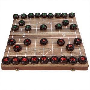 Jeu d'échecs chinois en bois massif HAIWEGO, jouet éducatif pour enfants, développement de la pensée logique, interaction parent-enfant, jeux d'échecs unisexes - Product Image 4