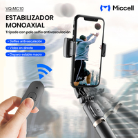 Support de téléphone magnétique en silicone Micell N52 pour diffusion en direct, coussin anti-collision, solide et antidérapant
