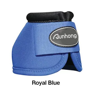 Supplier Custom Made Durable adjustable Nylon bell boot Hoof Overreach Horse Riding Bell Boots