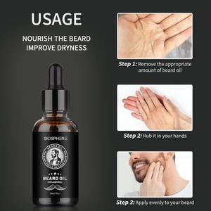 Suero Acondicionador para Barba Orgánico de Marca Privada, Aceite Nutritivo para el Crecimiento de la Barba con Cáñamo Refrescante, el Mejor Cuidado para el Cabello y la Barba para Hombres - Product Image 6