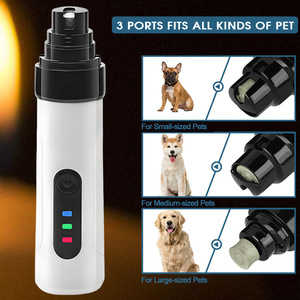 Pulidor de Uñas de Lujo para Mascotas, Venta al por Mayor Personalizada, Seguro, Portátil, Material ABS, Fuente de Alimentación por Carga, Bajo Ruido para Perros y Gatos - Product Image 5