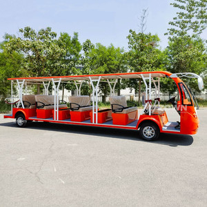 Bus de tourisme électrique prêt à l'exportation, avec aménagement de sièges humanisé, véhicule navette confortable pour le tourisme culturel des villes anciennes - Product Image 4