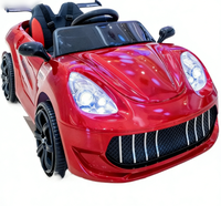 Voiture électrique transfrontalière pour enfants, biplace, à double porte, quatre roues, télécommandée, pour 1-6 ans, poussette à bascule, jouet en plastique