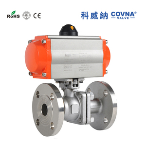 Válvulas de Bola de Acero Inoxidable DN100 con Conexión de Brida - Product Image 4