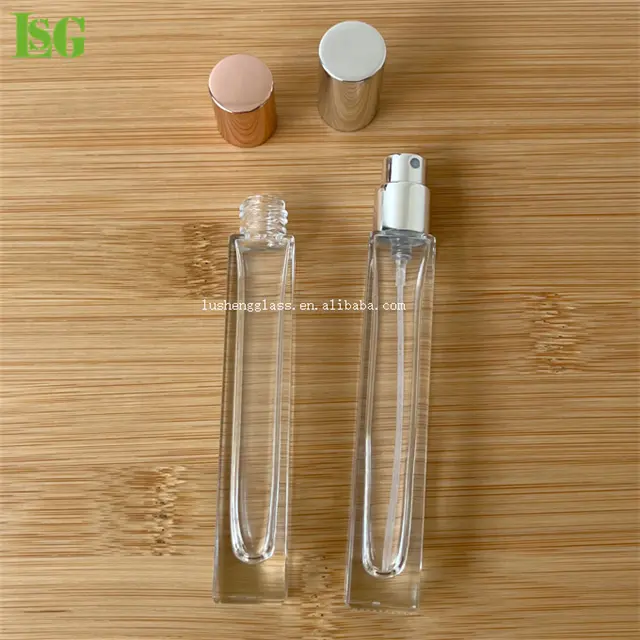 super quality round square thick bottom 8ml 10ml 12ml 15ml perfume glass sprayer bottle perfume atomizer pump sprayer bottle