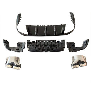 Diffusore Posteriore AMG Personalizzato Professionale Nero Lucido E63 con Terminali di Scarico per <span class=keywords><strong>Mercedes</strong></span> Benz <span class=keywords><strong>E</strong></span> Coupé C238 2016-2023 - Product Image 1