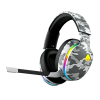 Casque de jeu filaire de qualité Esports Tri-mode PJT-DEP2462, sensibilité de 50 mm, microphone flexible détachable, compatible avec PC