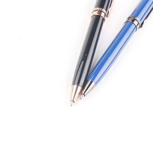 Bolígrafo Metálico Azul de Moda 2024 con Logotipo Grabado - Product Image 2