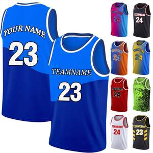 Баскетбольная майка на заказ с принтом, круглый вырез, сублимационная печать, дышащая, мужская баскетбольная форма-майка - Product Image 2