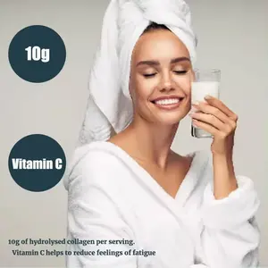 Etiqueta personal personalizada 10g Colágeno Hidrolizado péptido salud colágeno Crema para soportes piel cabello y uñas