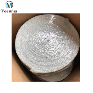 1200 C guarnizione in fibra ceramica ritardante ad alta temperatura nastro adesivo tessuto avvolgente - Product Image 2