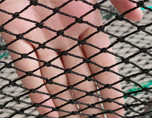 בנייה למניעת ציפורים 3*3 ס""מ רשת <span class=keywords><strong>HDPE</strong></span> שחור ציד מגן רשת נגד ציפורים עם מעכב בעירה מסוקס - Product Image 4