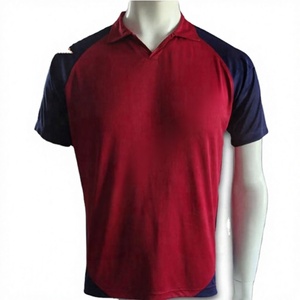 Custom Team Uniform T-Shirts <b>Red</b> <b>and</b> <b>Black</b> Garment Dyed with Character Pattern - Product Image 1