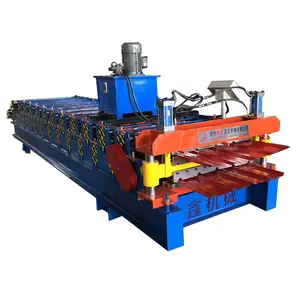 Professional Color Steel Aluminum Galvanized Sheet Ibr Metal Roof Panel Tiles Making Machine Roll Forming Machine