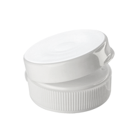 Bouchon à vis double paroi 38/410 à prix abordable, en plastique de qualité alimentaire, avec valve en silicone anti-déversement, 38 mm
