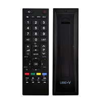 Télécommande universelle de remplacement L890 pour téléviseurs Toshiba LCD/LED avec touches de fonctions Nextwork