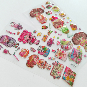 Customized Die-cut <b>Transparent</b> Waterproof 3D Epoxy <b>Stickers</b> Crystal Adhesive Epoxy Resin <b>Stickers</b> Sheets - Product Image 6