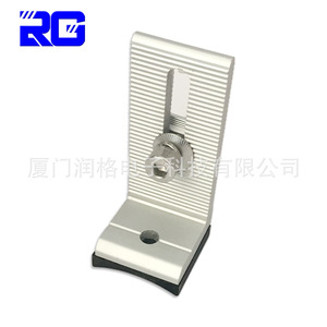 Support de montage solaire en alliage d'aluminium anodisé pour l'installation de panneaux solaires sur toiture ondulée - Product Image 2