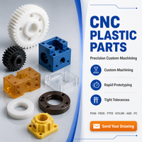Service de prototypage rapide par usinage CNC de précision pour boîtiers de soupapes de fluide semi-conducteur en PEEK, PTFE et Delrin