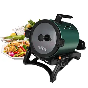 Rotating Automatic Wok Robot de cocina Fry Fried Rice Machine Kitchen Cooking Equipment Gas Intelligent Rice Frying Machine