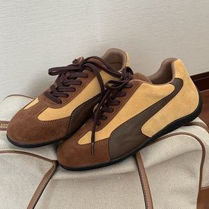 Zapatos de Entrenamiento de Cuero Ligeros para Primavera/Otoño 2026, Suela Blanda, Suela Gruesa, Diseño Alemán, Estilo Retro para Caminar, Tendencia de Moda - Product Image 2