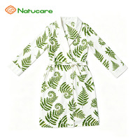 Robes Kimono de Luxe Personnalisées pour Femme, Longueur Genou, en Tricot de Bambou, à Manches Longues, pour la Maison – Nouvelle Collection Printemps