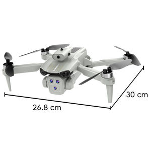 Điều khiển Drone không chổi than 4k Máy ảnh định vị dòng quang học Wifi FPV HD rc <span class=keywords><strong>Quadcopter</strong></span> 4 trục RC điều khiển từ xa Drone đồ chơi - Product Image 4