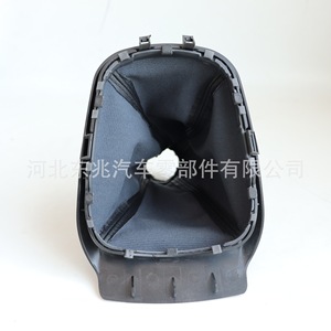 ฝาครอบเกียร์เชฟโรเลต อาวีโอหนัง PU สีดำสไตล์คลาสสิกสำหรับเกียร์ธรรมดา - Product Image 3