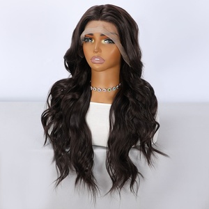 Parrucca Lace Front 13*3 <span class=keywords><strong>con</strong></span> Onde Lucide, 26 Pollici, <span class=keywords><strong>Nero</strong></span> e Biondo Misto, Best-seller 2026 | sm9688m - Product Image 6