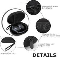 Estuche Rígido de Viaje Personalizado OEM ODM de EVA para Auriculares Beats, Bolsa Protectora de Transporte y Almacenamiento