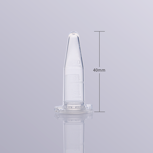 Tubos de Centrífuga Conicos com Tampa Rosqueada de 1,5ml, Não Estéreis, Material PP para Uso em Laboratório - Product Image 2
