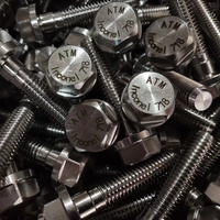 Prix usine chinois DIN 933 931 Inconel 625 718 600 601 825 Hastelloy C276 Incoloy800 boulon hexagonal en alliage de nickel