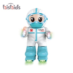 Điện Trượt Băng Humanoid Y Tế Battery Operated <span class=keywords><strong>Robot</strong></span> Đồ Chơi Với Ánh Sáng Âm Nhạc - Product Image 1