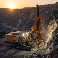 Foreuse de surface DTH intégrée ZGYX 545H pour utilisation en extérieur, profondeur de forage 24m, avec dépoussiéreur à sec