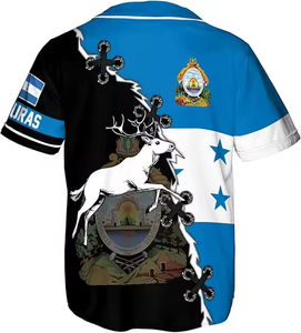 クラシック野球ジャージー3D全面印刷野球セット制服男性シャツ服メーカー - Product Image 3