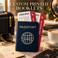 Couverture en cuir personnalisée pour livre de passeport de mariage avec impression à chaud dorée pour la décoration de grands événements internationaux et de cérémonies