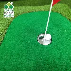 Оптовые продажи искусственная трава для гольфа-Учебные пособия для игры в гольф, учебный зеленый коврик с искусственной травой