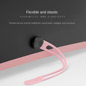 Parapluie de poche compact et portable, anti-UV, en caoutchouc noir, à cinq plis et six baleines, pour femmes, pour fabricants - Product Image 4