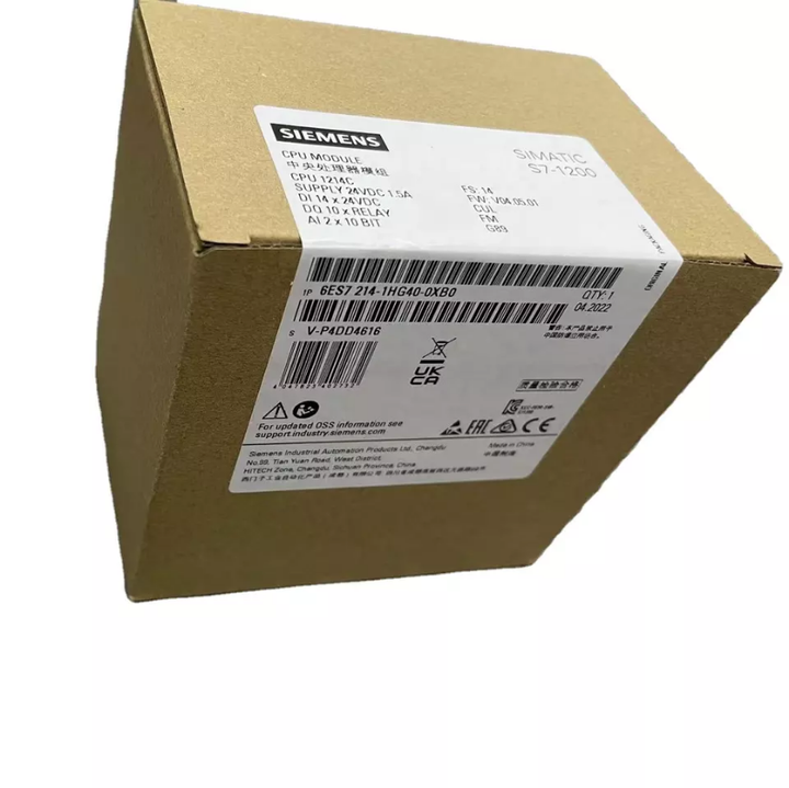 西门子S7 1200 S7-1200可编程控制器DC/继电器14DI/10DQ/2AI紧凑型中央处理器1214C可编程控制器| Alibaba.com