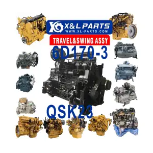 X & l SAA6D170E-3 אמיתי 6d170-3 QSK23-C מנוע מלא חצוף עבור מחפר ex1200 PC1250sp-8 מנוע Wa600-3 מטעין PC1250-7