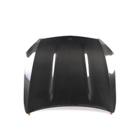 LANGyu 2015-2021 Accessoires de voiture C200 C180 C300 C260 Couvercle de capot moteur en fibre de carbone pour Mercedes Benz Classe C W205 Capot avant